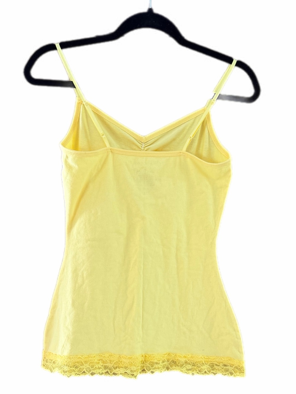 Maurice’s medium yellow lace hem tank top nwot - Picture 6 of 6